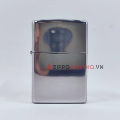 Zippo High Polish Chrome 250 - Zippo Trắng Bóng 2