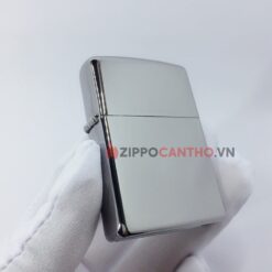 Zippo High Polish Chrome 250 - Zippo Trắng Bóng 11