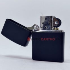 Zippo Black Matte 218 - Zippo Sơn Đen 21