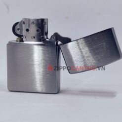 Zippo Brushed Chrome 200 - Zippo Trắng Xước 12