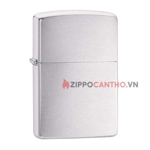 Zippo Brushed Chrome 200 - Zippo Trắng Xước 1