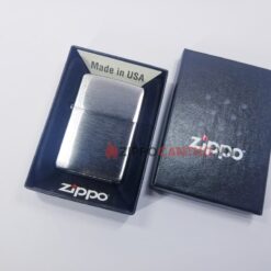 Zippo Brushed Chrome 200 - Zippo Trắng Xước 15