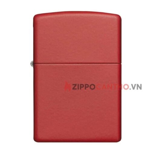 Zippo Red Matte 233 - Zippo Sơn Tỉnh Điện Màu Đỏ 1