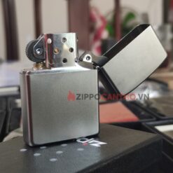 Zippo Satin Chrome 205 - Zippo Satin 12