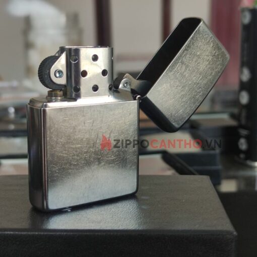 Zippo Street Chrome 207 - Zippo Xi Bụi 5