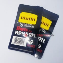 Đá Đỏ Ronson Vỉ 9 Viên 5