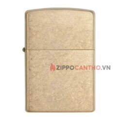 Zippo Armor Tumbled Brass 28496 - Zippo Vỏ Dày Vàng Bụi 11