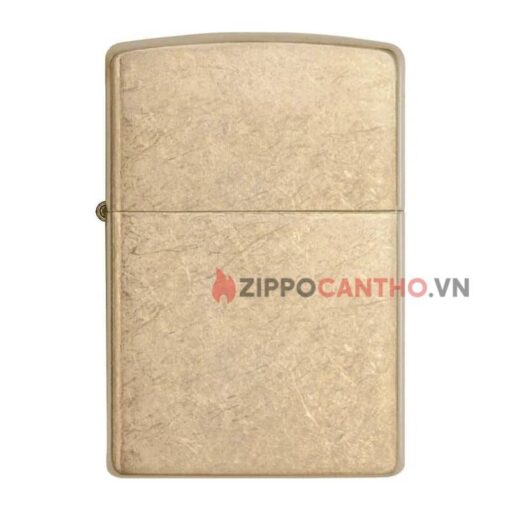 Zippo Armor Tumbled Brass 28496 - Zippo Vỏ Dày Vàng Bụi 3