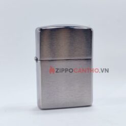 Zippo Armor Brushed Chrome 162 - Zippo Vỏ Dầy Trắng Xước 9