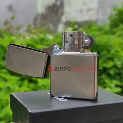 Zippo Herringbone Sweep 24648 - Zippo Xước Chéo Xương Cá 18