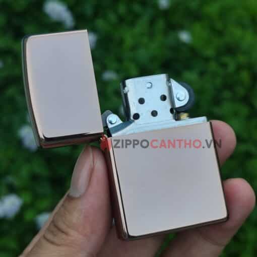 Zippo High Polish Rose Gold 49190 - Zippo Vàng Hồng 7