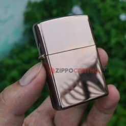 Zippo High Polish Rose Gold 49190 - Zippo Vàng Hồng 19