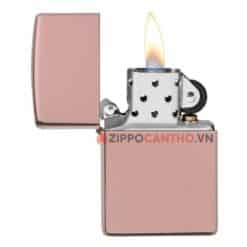 Zippo High Polish Rose Gold 49190 - Zippo Vàng Hồng 14