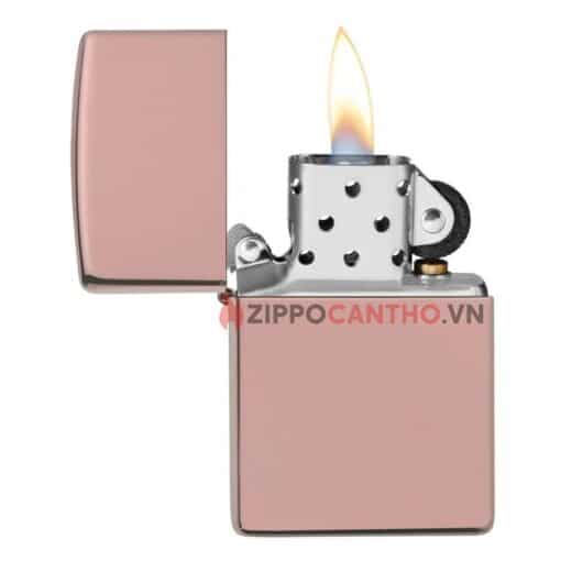 Zippo High Polish Rose Gold 49190 - Zippo Vàng Hồng 5