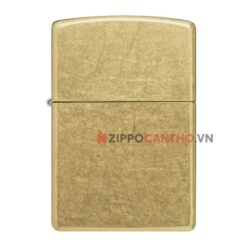 Zippo Street Brass 48267 - Zippo Vàng Xước Bụi 15