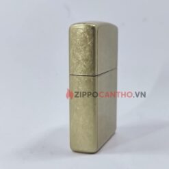 Zippo Street Brass 48267 - Zippo Vàng Xước Bụi 20